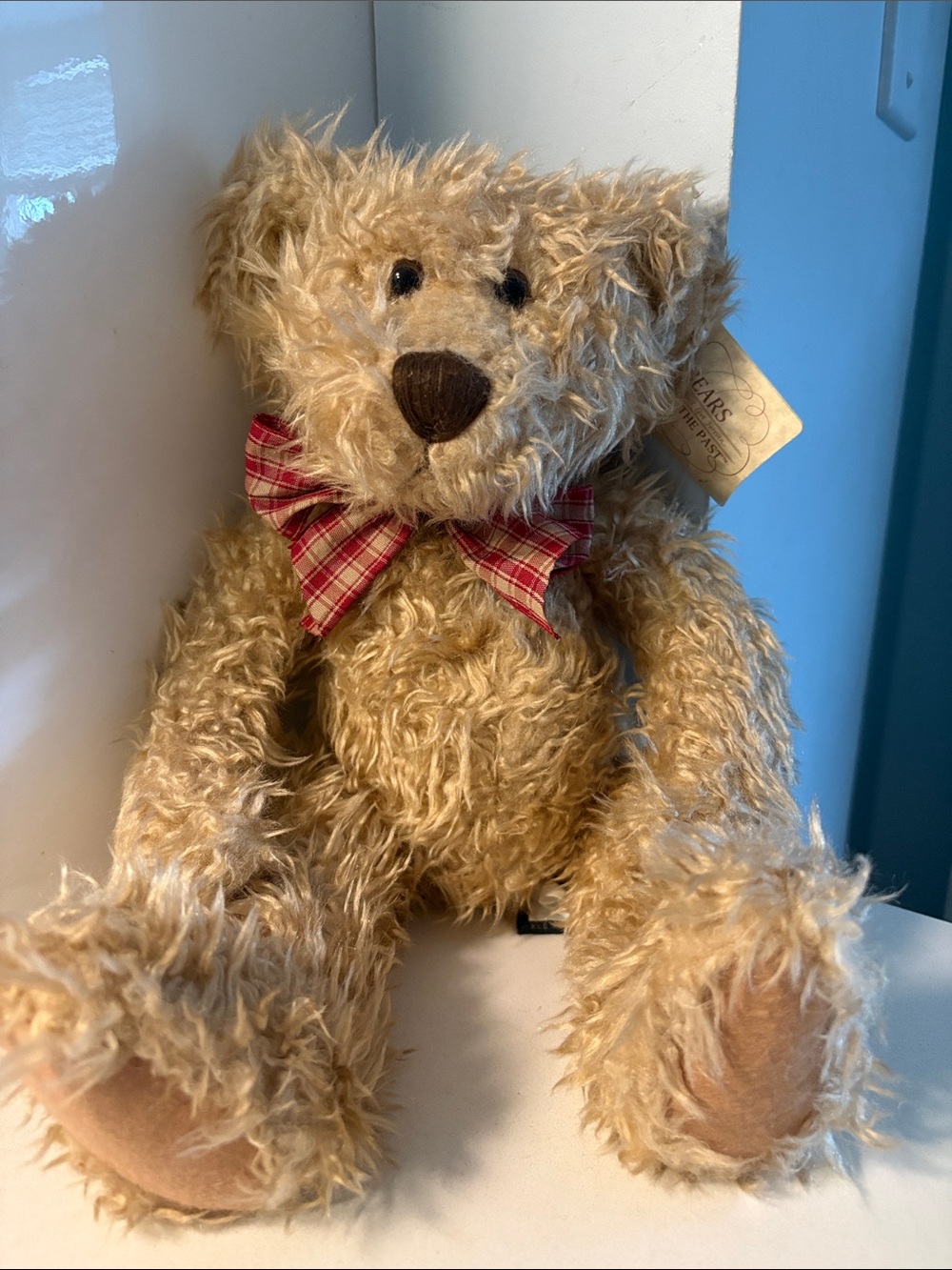 Vintage 90s New Old Stock Russ Berrie “Toffee” Bears From the Past Plush Bear